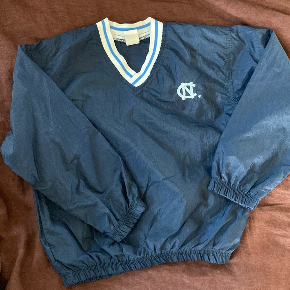 Kids Vintage UNC Carolina Tarheels windbreaker
